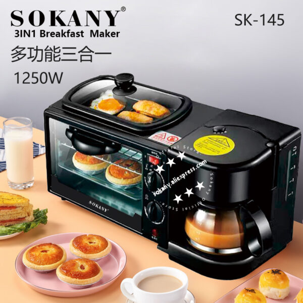 Sokany 3in1 Breakfast Maker - Image 4