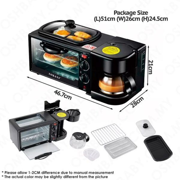 Sokany 3in1 Breakfast Maker