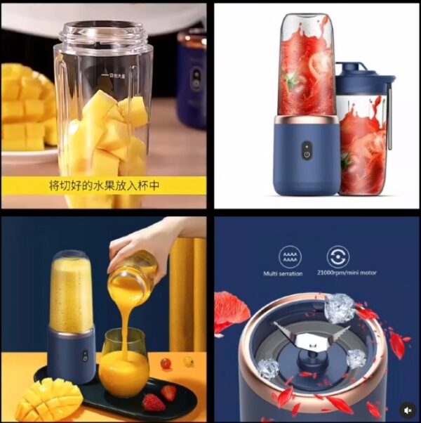 2 in 1 Blender on the Go just charge and use it